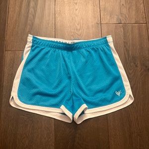 Blue justice athletic shorts